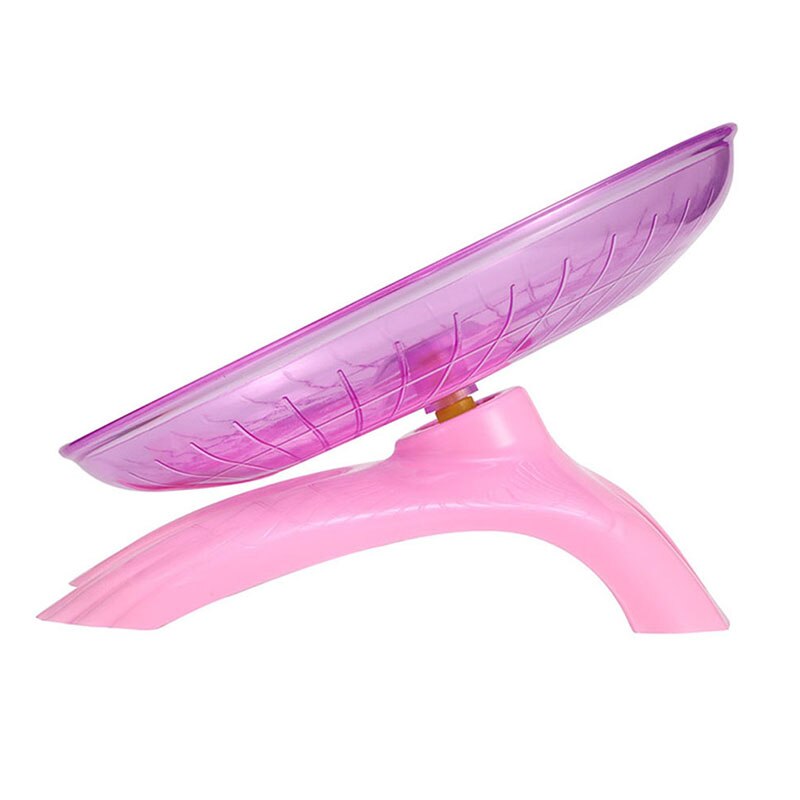 1 Uds hámster platillo volante rueda de ejercicio hámster ratón corriendo disco juguete jaula accesorios para mascotas Juguetes Para rata