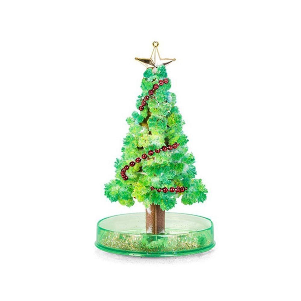 Mini decoraciones para árboles de Navidad con flores mágicas, árbol mágico en flor, juguete para niños, de Navidad