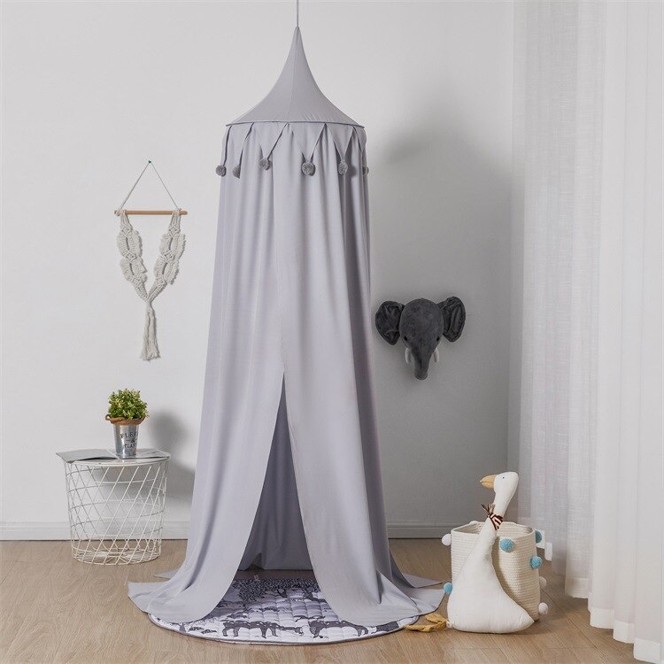 Dosel Para cama de bebé, mosquitera Para cuna, Cunas Para El bebé, tienda de campaña, decoración de habitación, Mosquiteros Para bebés: Gray