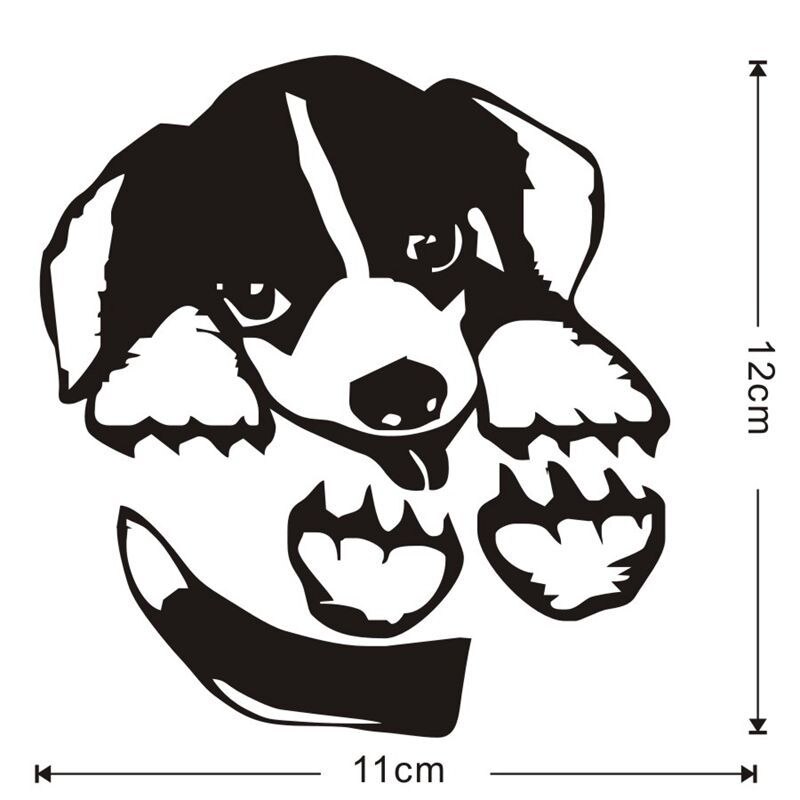 Verschillende grappige dieren schakelaar sticker voor kinderkamers diy panda muurstickers sticker slaapkamer woonkamer #608: 01