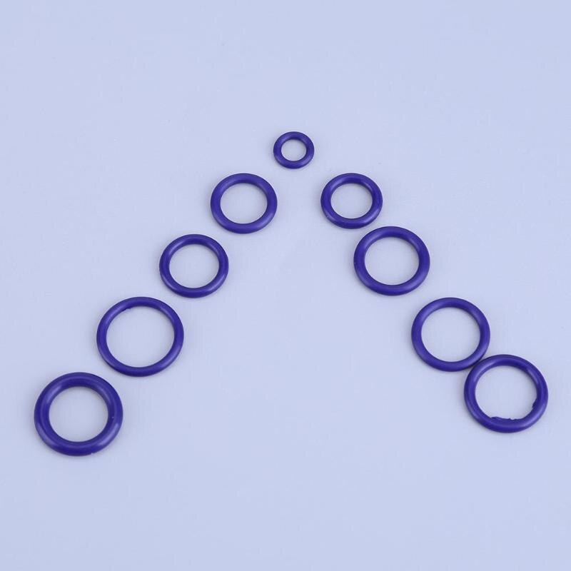 Kit surtido de 265 Uds., Kit de juntas tóricas de aire acondicionado HNBR para coche, herramienta de juego de juntas