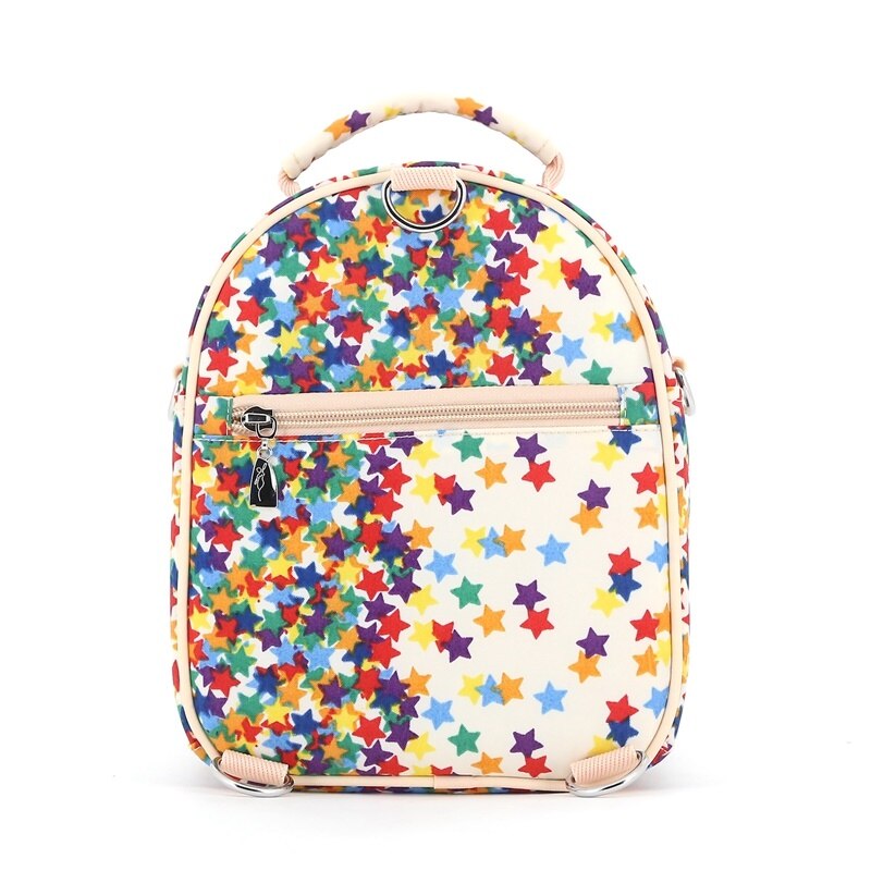 Sac à dos pour stockage du lait | Sac isotherme thermique pour le lait maternel, sac à dos pour le stockage des biberons de bébé, sacs refroidissants pour conservation des aliments frais, soins pour maman et enfants: Stars print