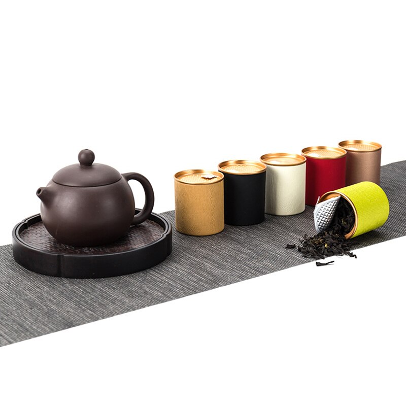 Round Paper Container Disposable Tea Packaging Tube Candy Jar Food Cylinder Brand