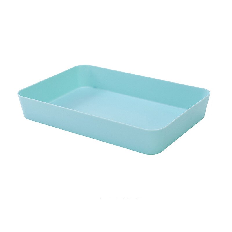 Schublade Organizer Löffel Besteck Trennung Abschluss Lagerung Kasten Besteck Lagerung Organisation Schublade fach lagerung Kasten: Himmel Blau (groß)