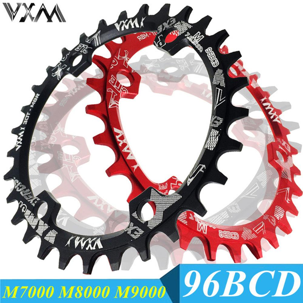 VXM Ronde/Ovale 96BCD Kettingblad MTB Mountain BCD 96 fiets 32T 34T 36T 38T crankstel tandplaat Onderdelen voor M6000 M7000 M8000