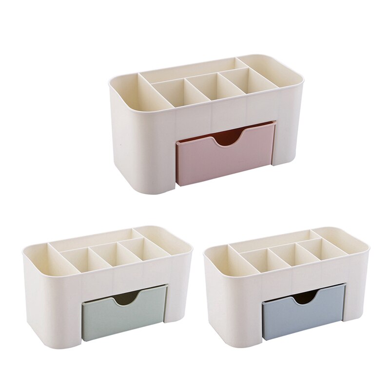 Organizadores de maquillaje de plástico, caja de almacenamiento, cajones cosméticos, caja para presentación de joyas, Organizador