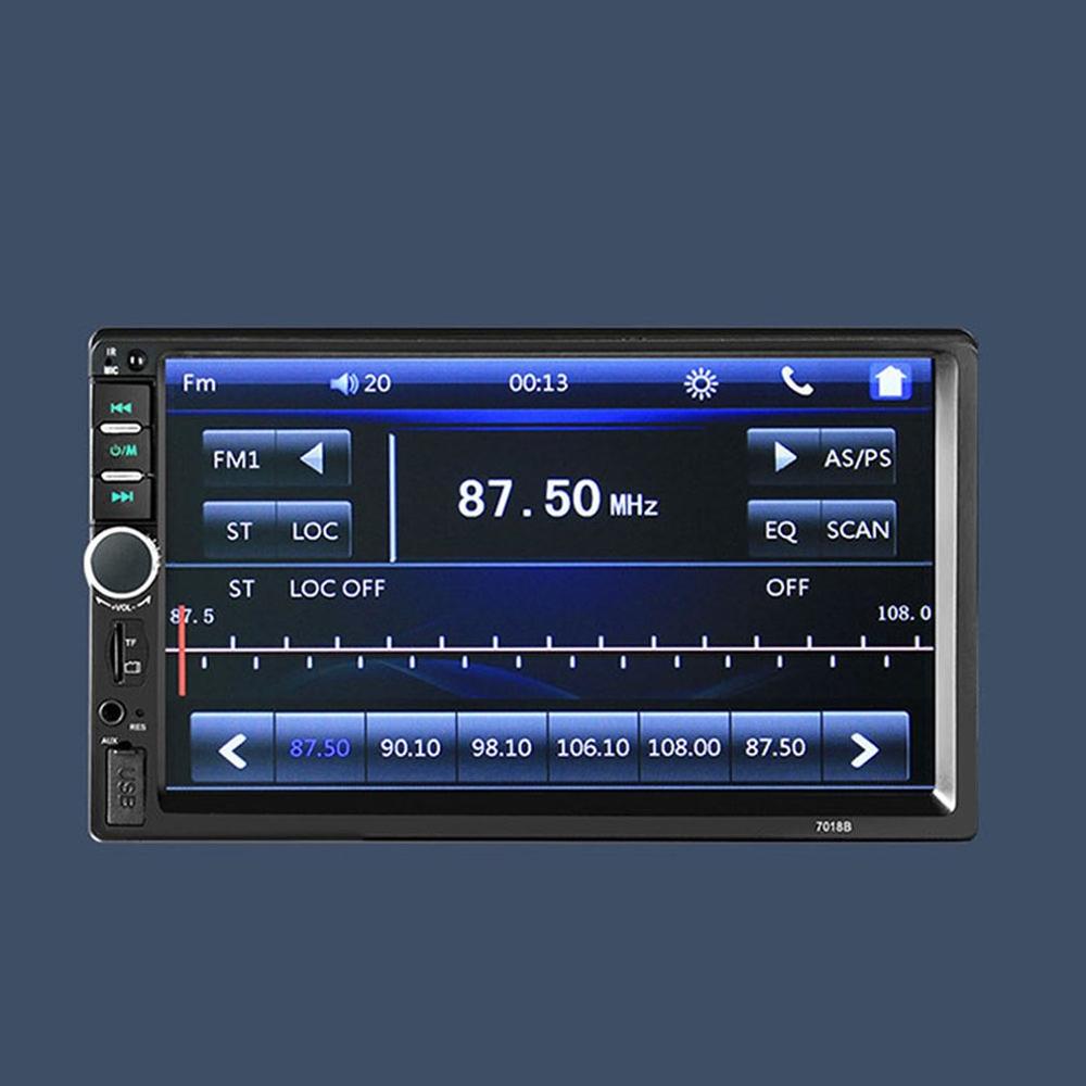 Mp5 Car Display Car Dual Spindle Mp4 Card Multimedia Player Multimedia Player 7 Inch Mp5 Car Display 7018B