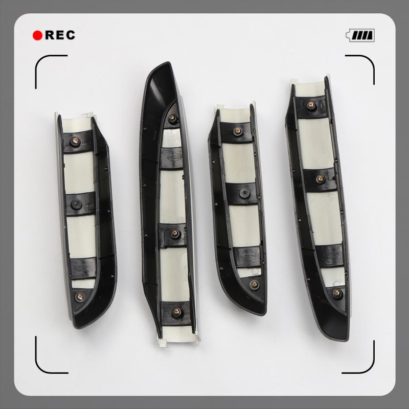 Voor Toyota RAV4 XA40 Zilver Exterieur Auto Auto Imperiaal Rail End Cover Shell Cap vervanging 4 STUKS