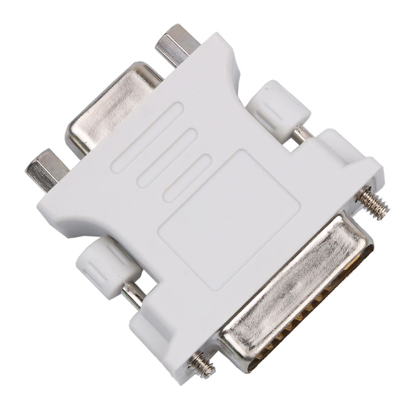 Brand DVI 24+5 Male to HD 15 Pin VGA Female Video Card Monitor LCD Converter Adapter