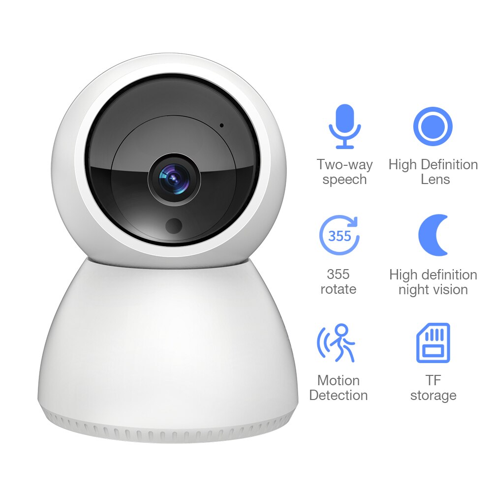 Feisda 1080P Draadloze Wifi Camera Hd Home Surveillance Beveiliging