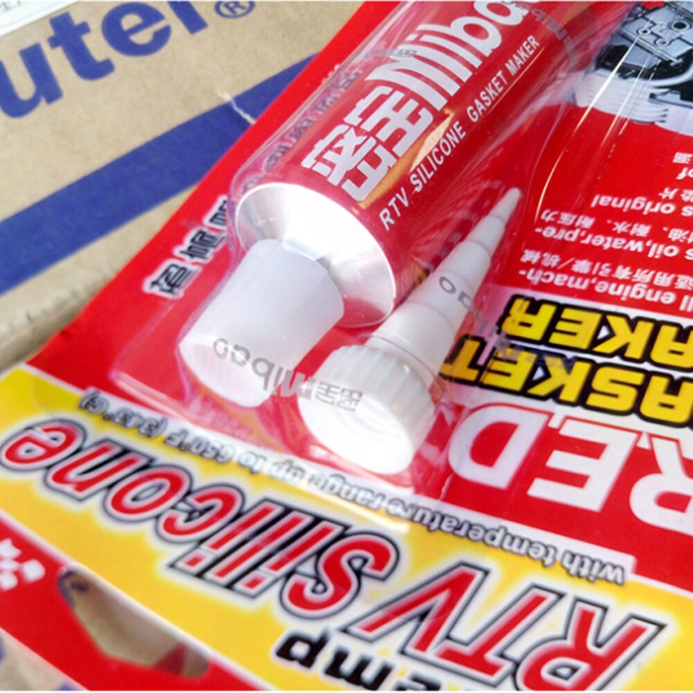 Free gasket sealant Mi Bao red glue 85g automotive mechanical seal Gasket Oil Resistant Waterproof Sealant