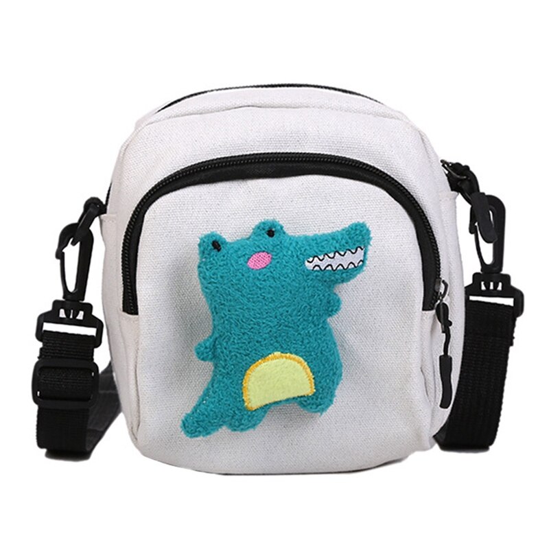 Søt liten dinosaur messenger bag jente liten fresh wild canvas bag