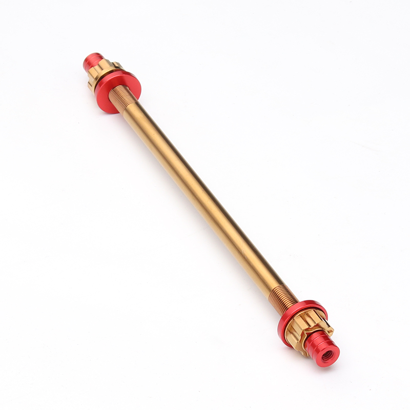 Motorcyle parts Front Rear wheel hub 250mm rainbow Axle shaft axis sleeve Fit PIT PRO Trail Dirt Bike QUAD ATV