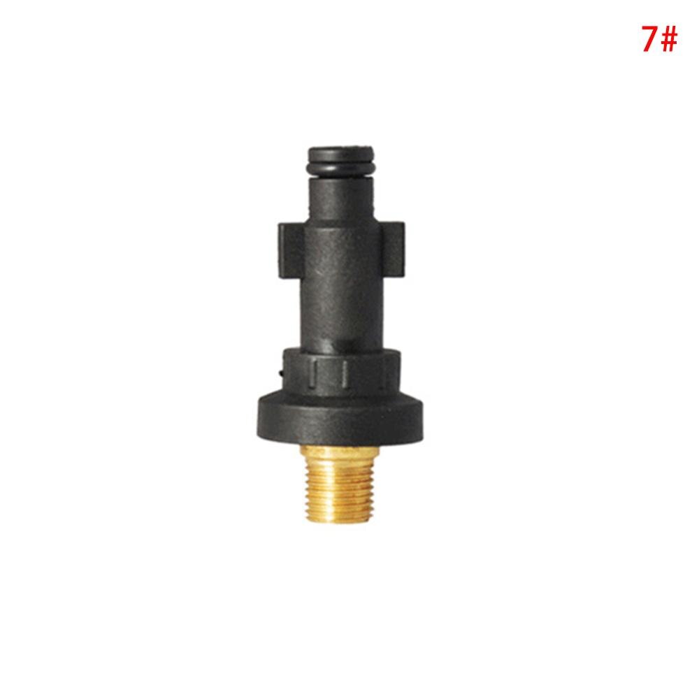 Kunststoff Adapter Schaum Düse Schaum Generator Schnee Schaum Lanze für Karcher AR Bosche Sterwins Champion Stihl Hochdruck Unterlegscheibe: 07