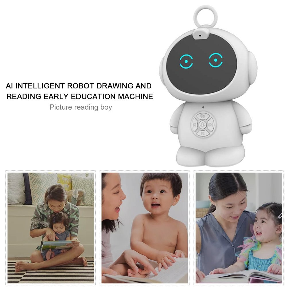 AI Intelligent Robot Drawing And Reading Early Education Machine WIFI Voice Learning Machine Children's Toys