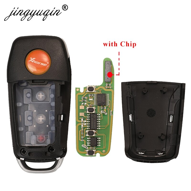 jingyuqin Xhorse XNFO01EN /XNHO00EN /XNTO00EN XNDS00EN Wireless Universal Remote Key For VVDI2/VVDI Key Tool English Version