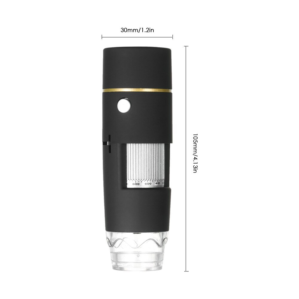 1000X Vergrößerung USB Digital Mikroskop mit OTG Funktion Endoskop 8-LED Licht Lupe Lupe mit Stand