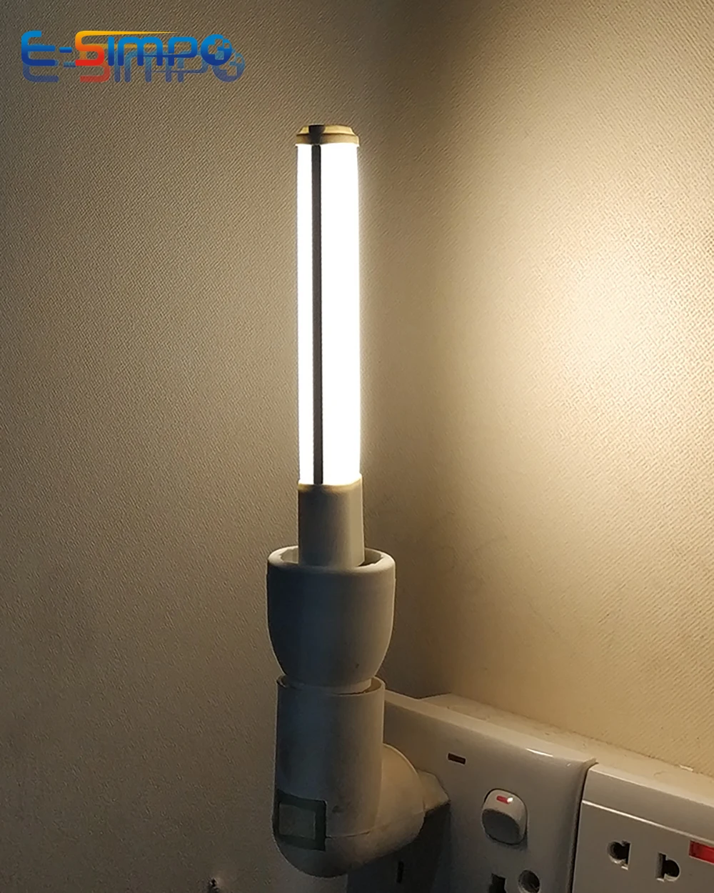 Lámpara LED GX23/G23, 2 pines, 6W, 360D, 600lm, CFL, PL-S, 13W equivalente, 2 vistas laterales, 85-265V, CA, enchufe Horizontal, lectura, luz PL, 2 unidades