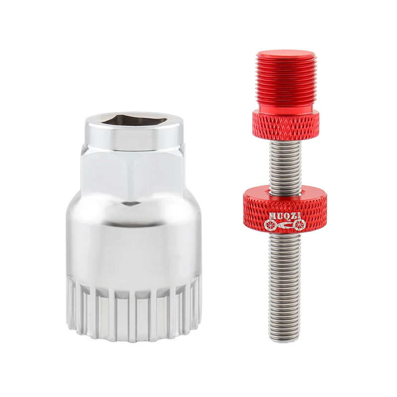 MUQZI gereedschap voor het verwijderen van trapas voor fietsen voor 20 tanden BB: Black