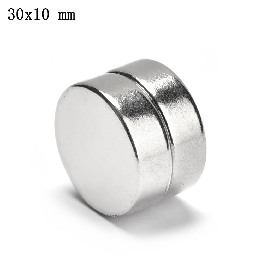 Neodymium Magneet (Code Nummer: 3010) N35 Sterke Magneten Disc Ndfeb Rare Earth Voor Ambachten Modellen Koelkast Steken
