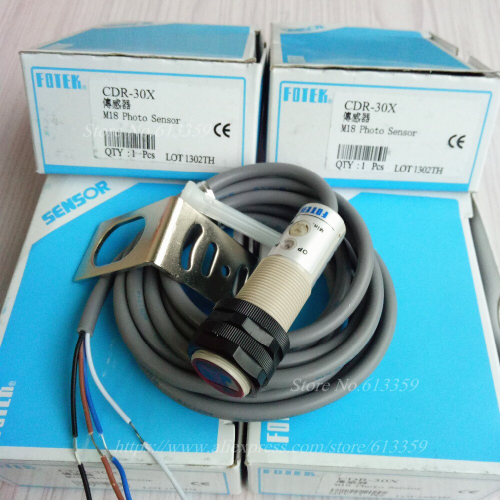CDR-30X FOTEK M18 Diffuse Reflectie Optische Sensor Kwaliteitsborging