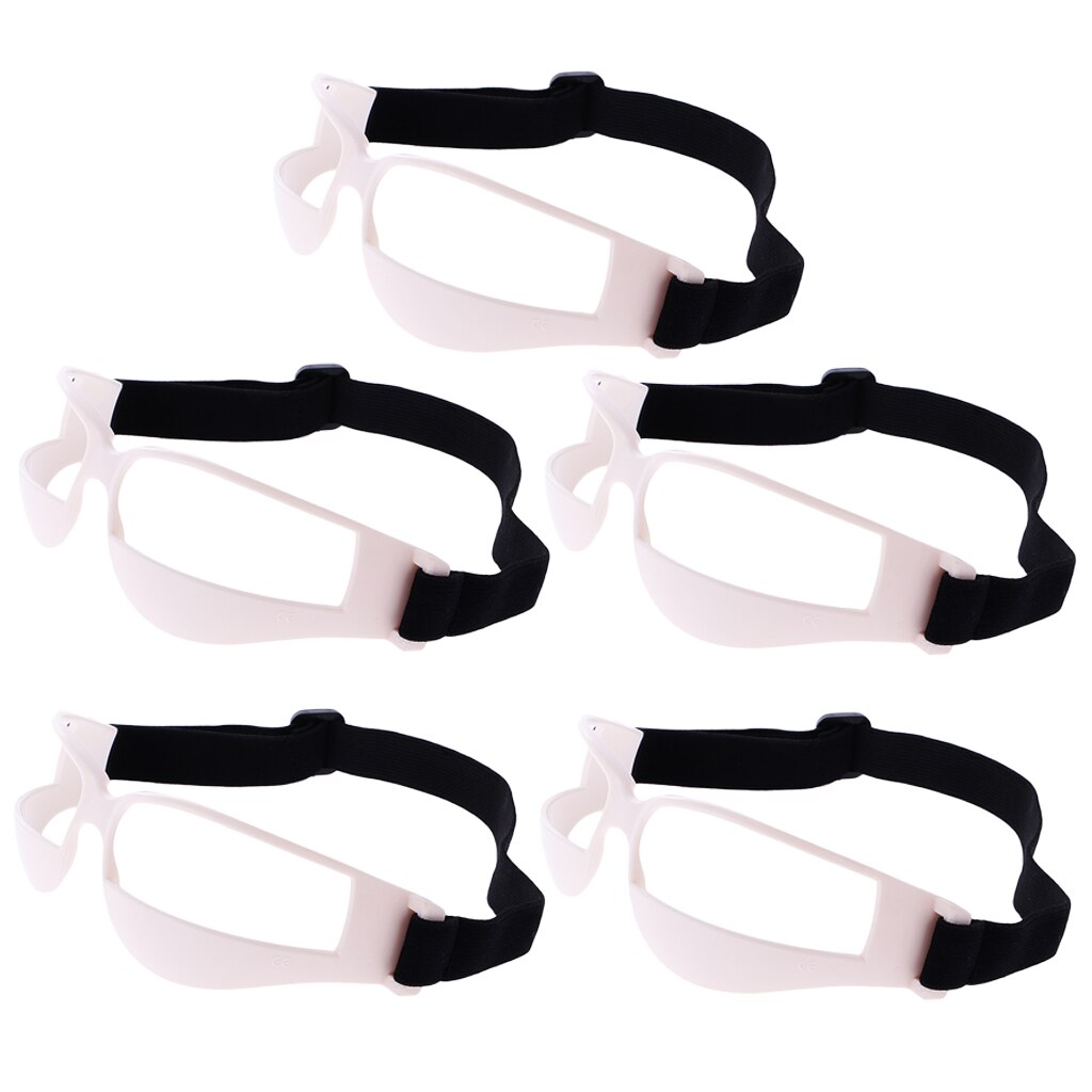 Gafas de baloncesto, gafas de goteo, gafas de goteo, gafas deportivas, Ayuda de entrenamiento: Blanco