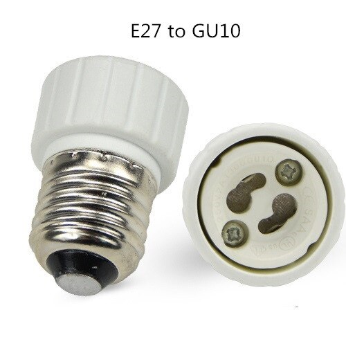 LED Adapter E27 To E14 B22 MR16 GU10 G24 G9 Bulb Holder Converter Socket Bulb Lamp Holder Plug Extender For Lighting: E27 to GU10