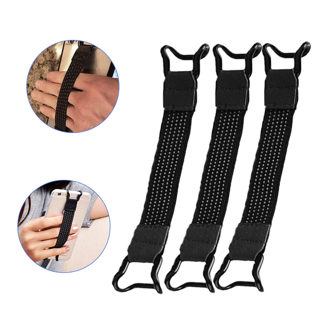 Für Handy Tablet Finger Griff Elastischen Band Strap Telefon Halter One Hand Bedienung Anti-slip Telefon Halter