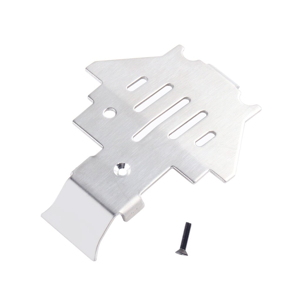 INJORA TRX4 Stainless Steel Chassis Armor Axle Protector Skid Plate for 1/10 RC Crawler TRAXXAS TRX-4: Chassis Armor