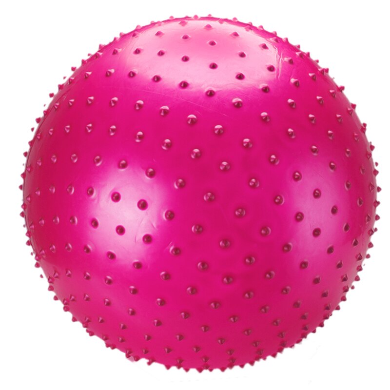 65cm Anti-burst Yoga Ball Balance Fitball Massage Training Workout Exercise Ball Thickened Stability Pilates Fitness Ball: Pink