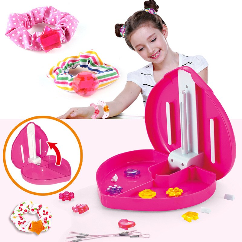 Girls Electric Automatic Hair Braid DIY Stylish Braiding Hairstyle Tool Twist Braider Machine Weave Roller Pretend Kids Toys