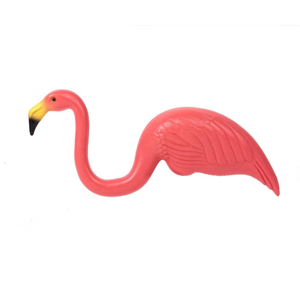 SOLEDI Flamingo Statue Outdoor Gardening Decor Flamingo Garden Artificial Pink/Red for Festival Garden Lawn Art Ornaments