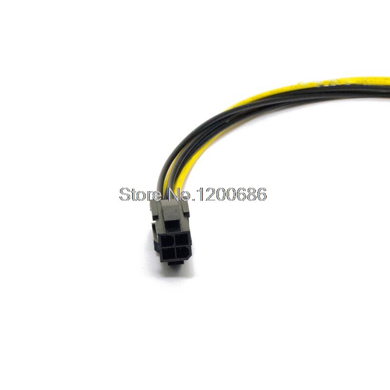 Cpu 4pin transfer card 6pin power supply wire harness 2 Pack 4-Pin Male to 8-Pin Female PCI Express Power wire harness