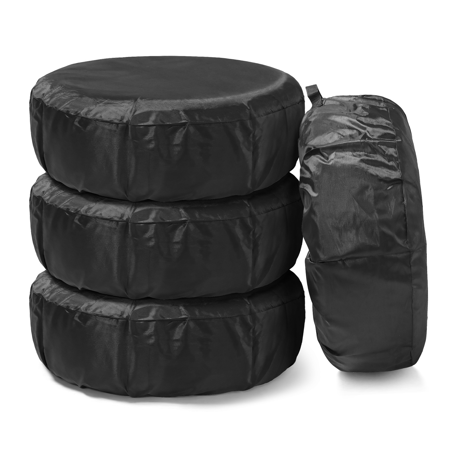 1/2/4Stck Auto Reserverad Abdeckung Polyester Auto Auto Rad Reifen Abdeckung Schutz Fahrzeug Reifen Rad Abdeckungen zubehör Staubdicht