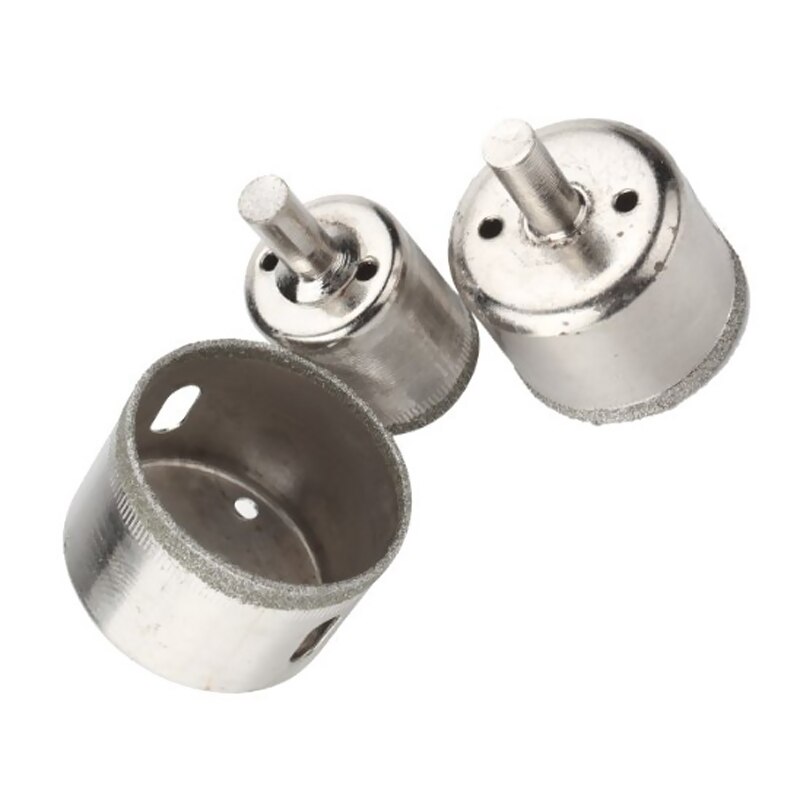 3 st 28/38/45mm diamant hålsåg marmor borrspets kakel keramiskt glas porslin  -30