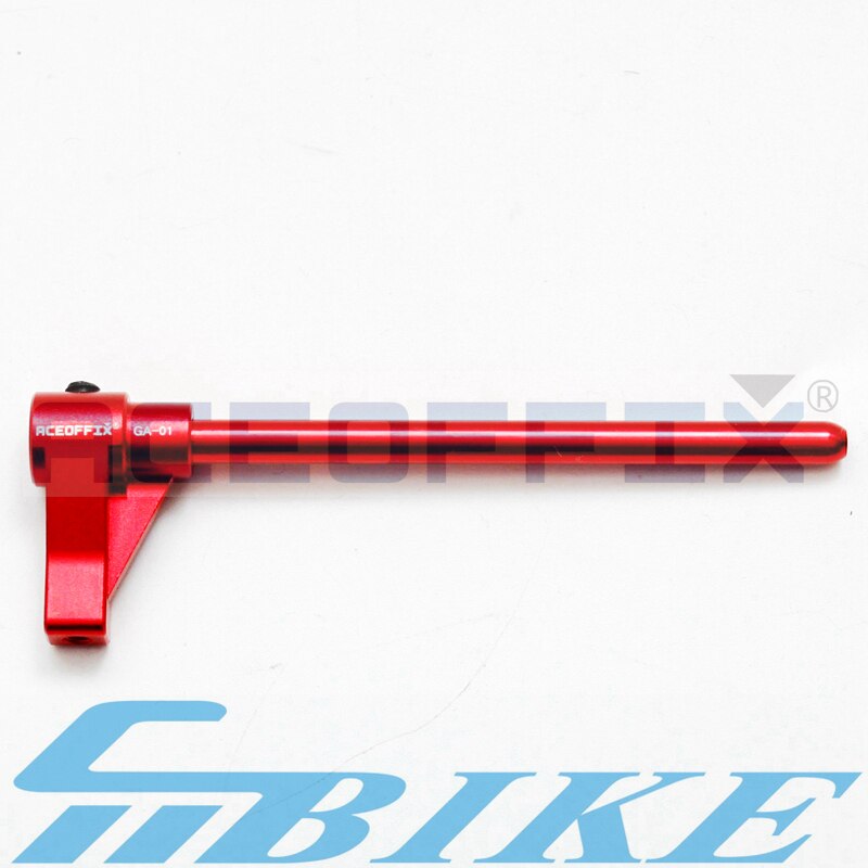 Aceoffix fit til brompton cykel derailleur arm  ga01 til brompton foldecykel: Rød