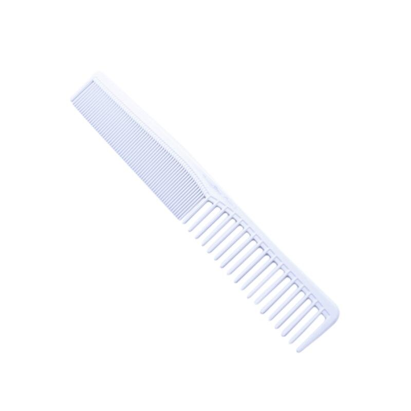 Hair Comb Haircut Special Anti-static Comb Haircut Barber Comb: White