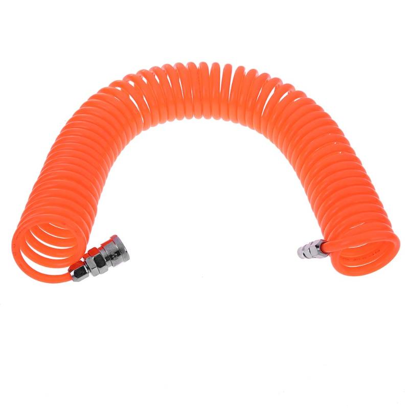 1pc Red Polyurethane PU Air Compressor Hose Tube Pneumatic Hose Pipe for Compressor Air Tool with 6m/9m Sizes Household Tools: 9m