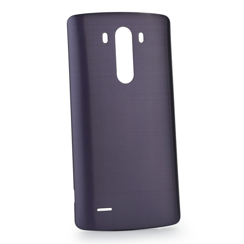 Original Battery Housing Cover for LG G4 G2 G3 G3 mini D850 D800 Wireless Charger Battery Door Rear Cover parts: G3 Purple