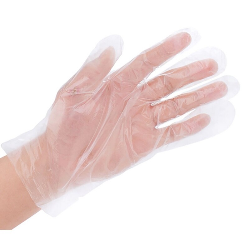 100 Pcs Transparante Plastic Wegwerp Handschoenen Milieuvriendelijke Voedsel Handschoenen Restaurant Bbq Huishoudelijke Koken Handschoenen Keuken Benodigdheden
