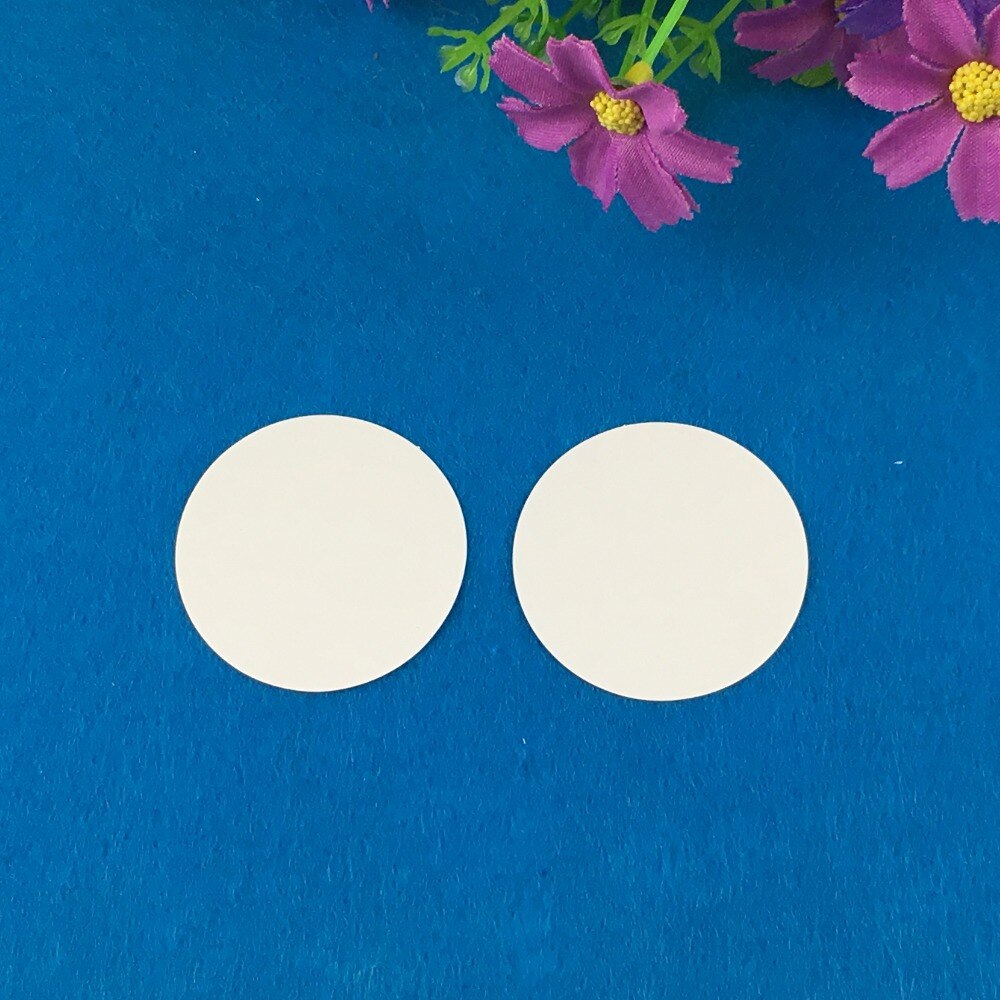 300PCS/Lot 4cm Round White Labels Paper Blank Sticker Labels Self-Adhesive Stickers For Jewelry/Boxes/Baking/Bags/book/car/toys