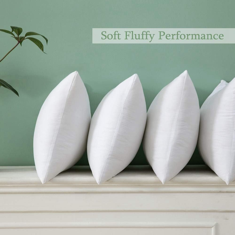 2PCS 30x50cm 45x45cm 50x50cm Throw Pillows Insert Cushion Inner Soft Fluffy Plump Stuffer Cushion Pads White Pillow Insert