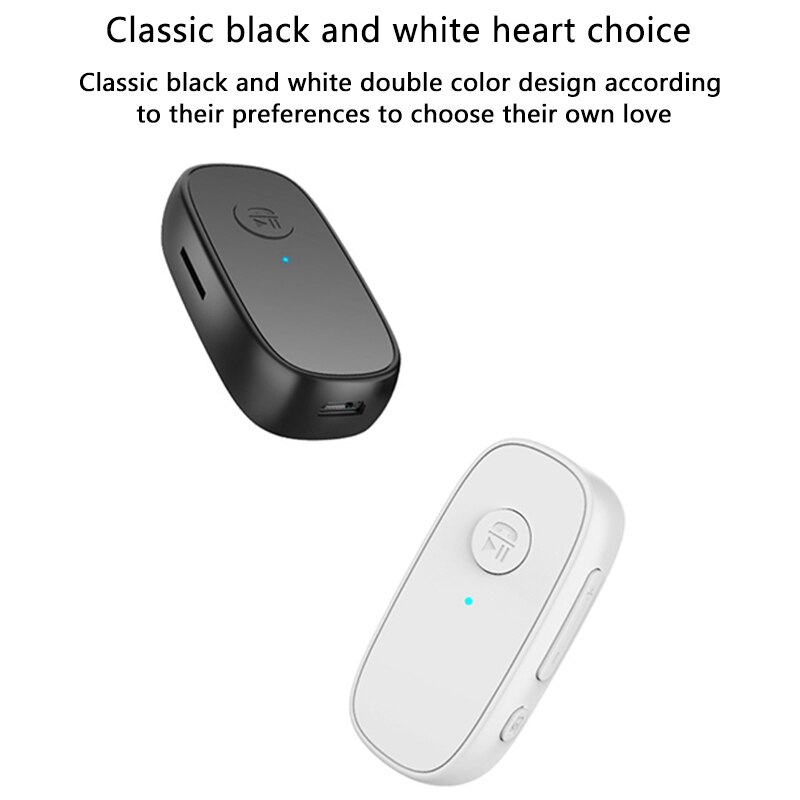 Clip-on Bluetooth 5.0 Adapter Multi-Function Headset Bluetooth Connector Car Stereo Bluetooth Receiver