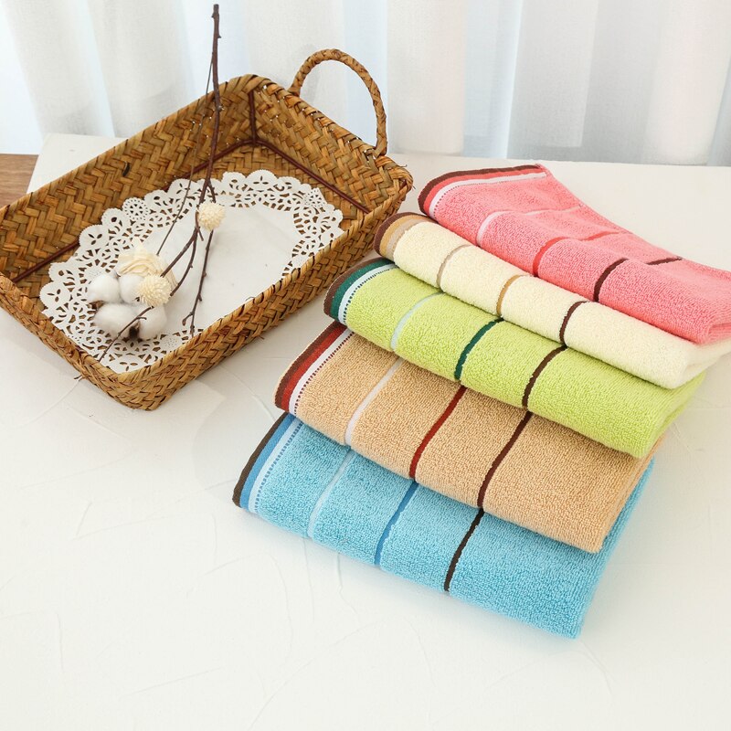 35*75cm Face Towel Adult Soft Terry Absorbent Quick Drying Body Hand Hair Bath Towels Washbasin Facecloth Bathroom Towels
