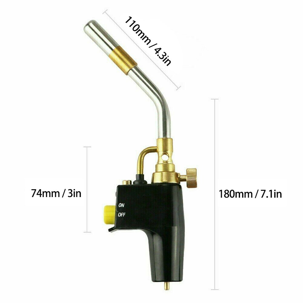 High Heat Welding Plumbing Torches Gas Soldering Plumbing Blow Torch Soldering Instant Brazing Map Burner for MAPP