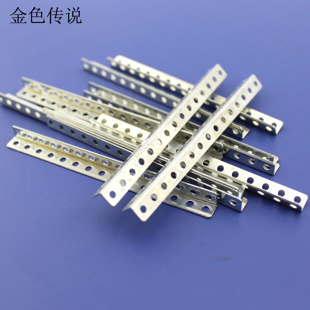 Right Angle Irons Porous Iron Sheets diy Model Accessories Hole Angle Iron Brackets Mini Long Angle Code L Shape