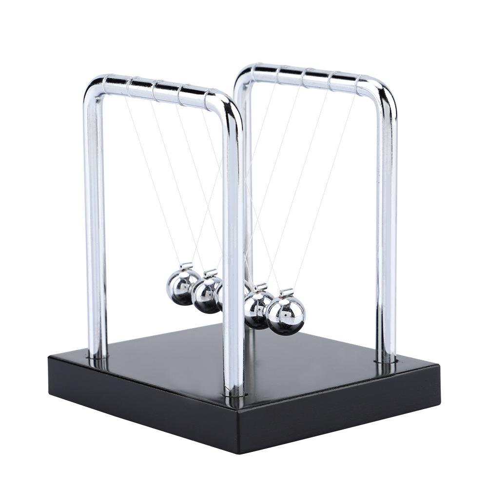 Home Decor 's Cradle Balance Steel Balls Physics Science Pendulum Ornaments Toy Desk