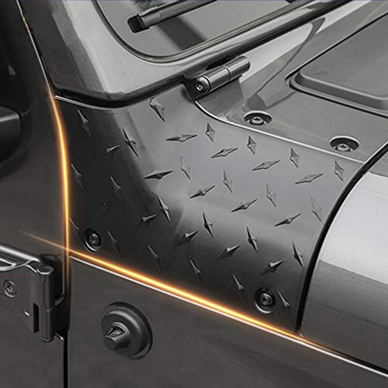 Buy Cowl Body Aror Outer Cowl Covers Side Corner Guards Fit Toyot@a FJ Cruiser 2007-2021 Car