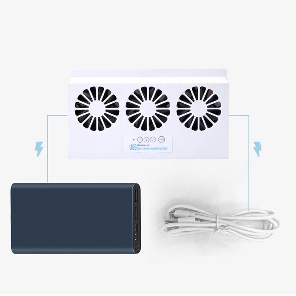 Autoventilator op zonne-energie, raam op zonne-energie, auto-luchtrooster, koelsysteem, radiatorventilator, koelventilator, energiebesparing