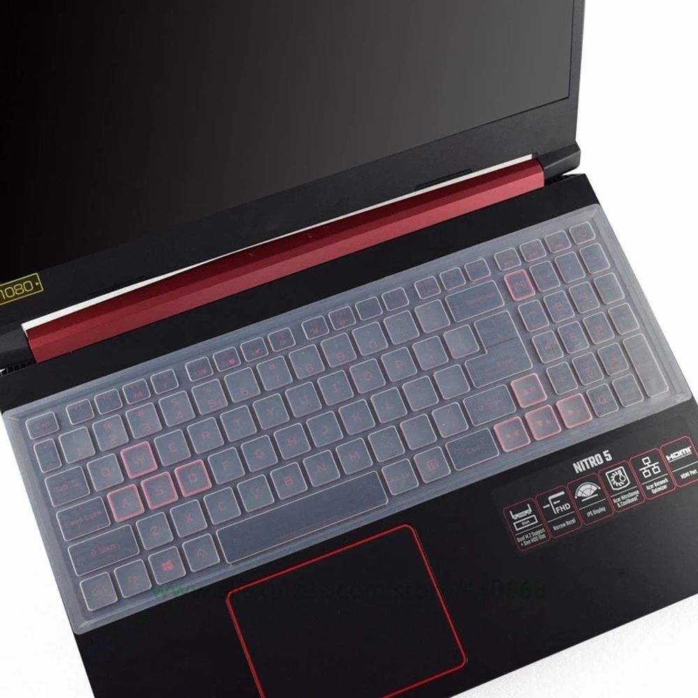 156'' Laptop Keyboard Cover Protector Skin For Acer Nitro 5 AN515-54-54W2 AN515-54-51M5 AN517-51-56YW Nitro 7 AN715-51 173''